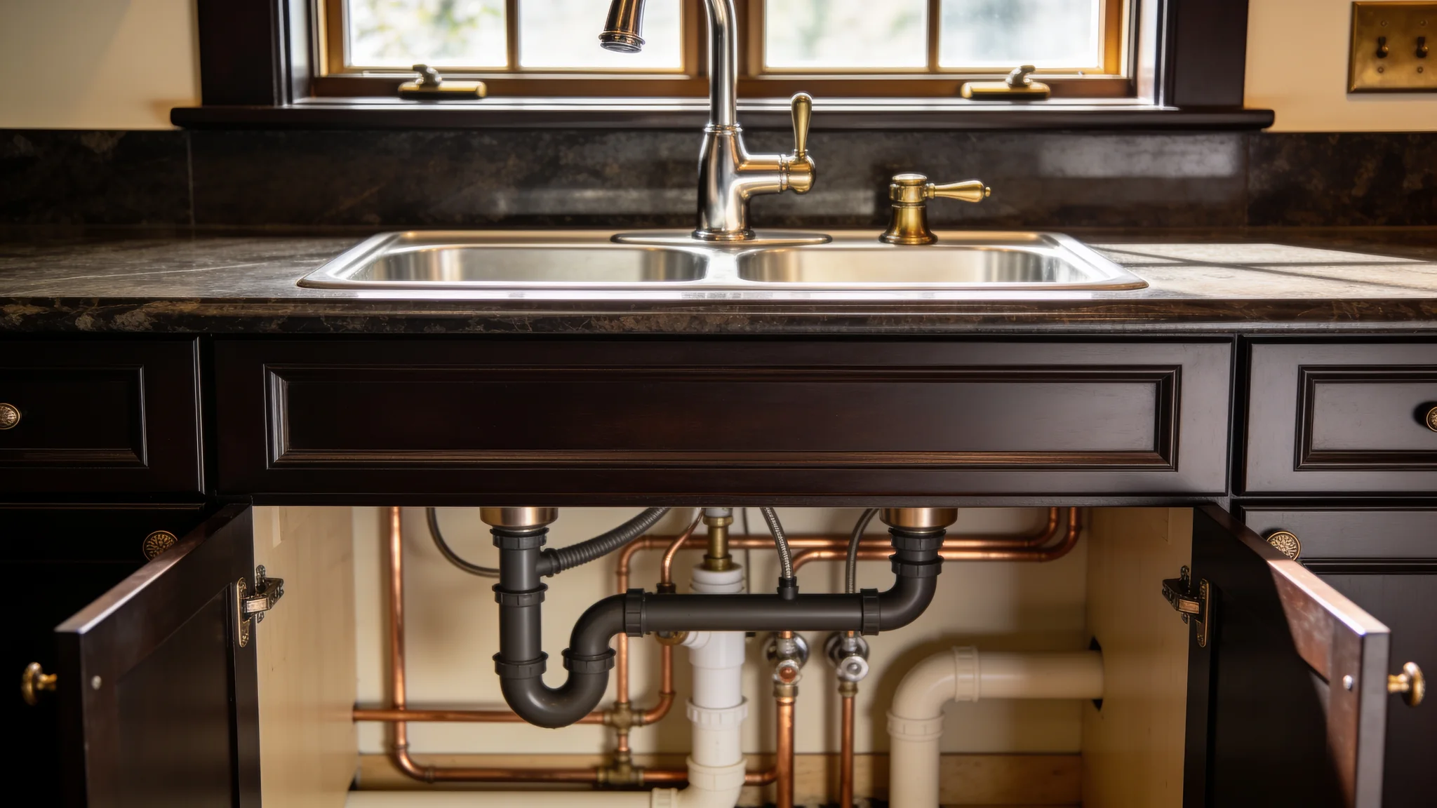Residential plumbing repair